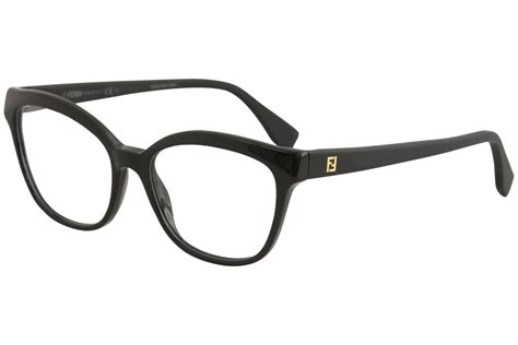 cheap black fendi eyeglass frames|fendi eyeglasses frames women's.